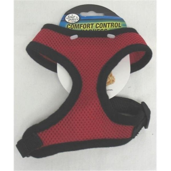 Four Paws International Four Paws - Comfort Control Harness- Red Small - 100203701-59155 45663591557